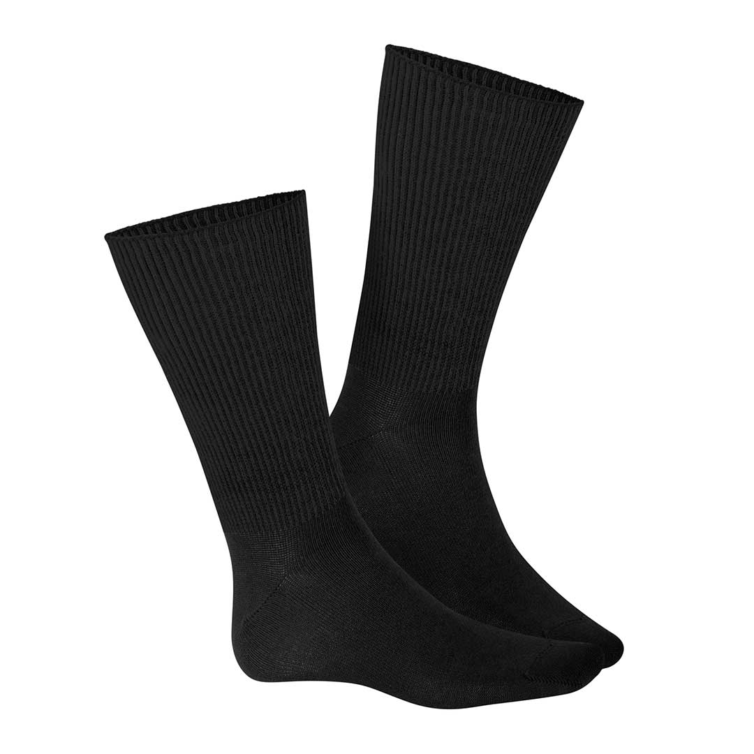 HUDSON Herren RELAX SOFT -  39/42 - Druckfreie Herren Socken ohne Gummifäden - Black (Schwarz)
