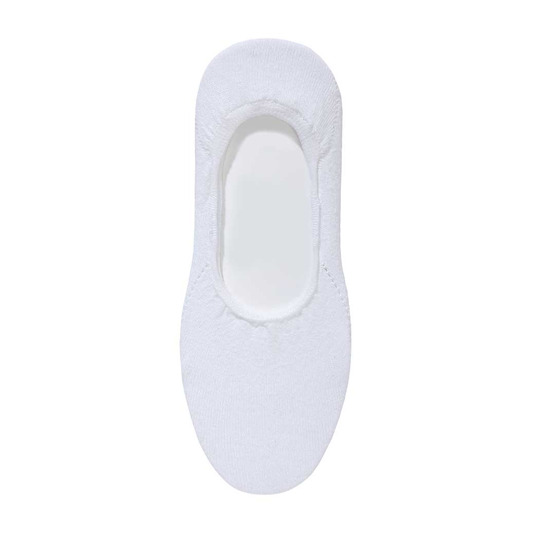 HUDSON Damen SNEAKER FOOTLET -  39/42 - Füsslinge mit sportlichem Fußausschnitt - White (Weiß)