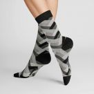 DART  Damen Socke mit stylischem Flecht-Muster - HUDSON