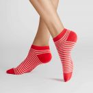 SLOT  Damen Sneaker Socken mit glitzernden Streifen - HUDSON