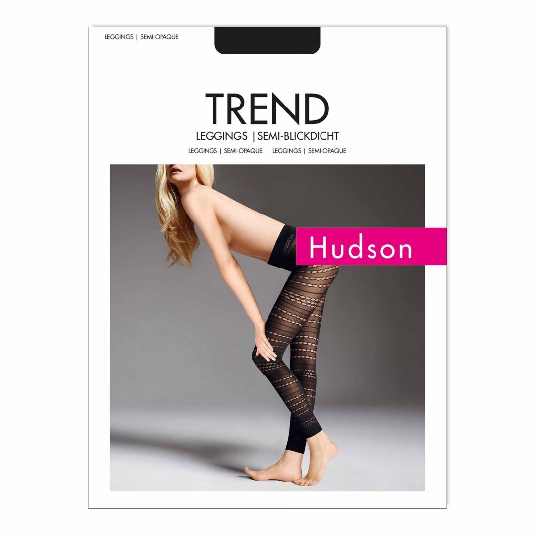 FUZZY  Damen Leggings mit transparenter Musterung - HUDSON