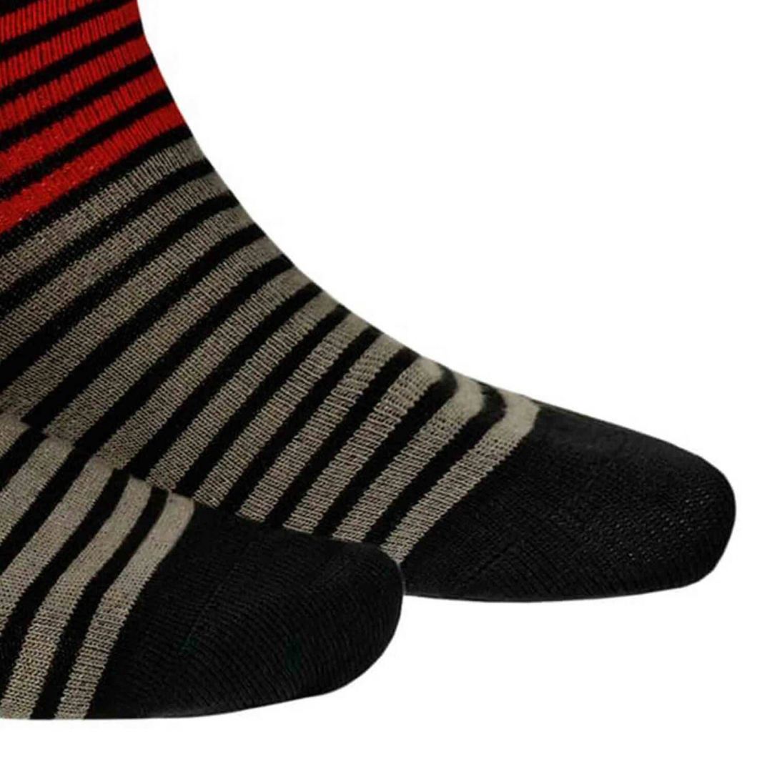 TWICE  Herren Sneaker Socken mit Ringelmuster - HUDSON