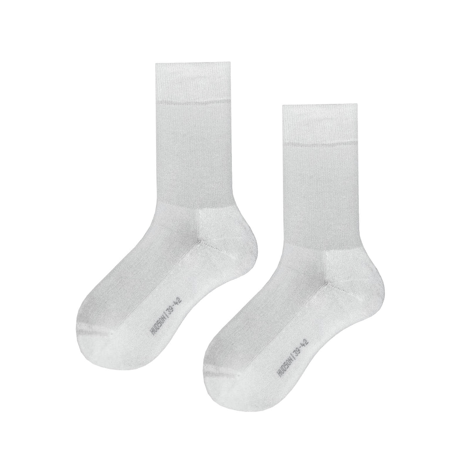 HUDSON Damen ONE FOR ALL -  35/38 - Strapazierfähige und langlebige Socken für jeden Trageanlass  - White (Weiß)